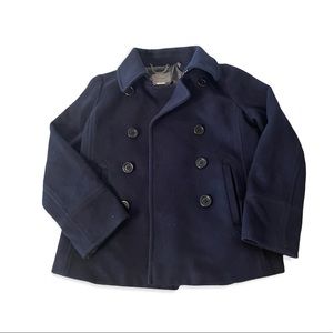 J. Crew 100% Wool Pea Coat
